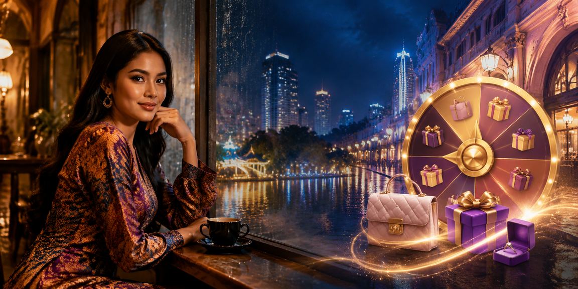 Kemeriahan cabutan loteri batik Malaysia bersama hr2u